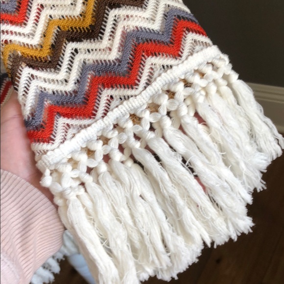 Anthro Black Sheep Crochet Fringe Tunic Dress SM - Picture 6 of 8